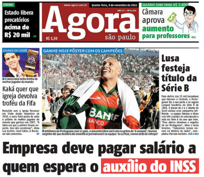 Assinar Jornal Agora São Paulo  Do Nome